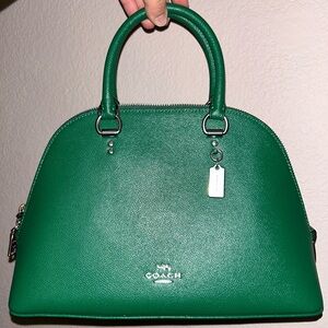 COACH Katy Satchel (kelly green)